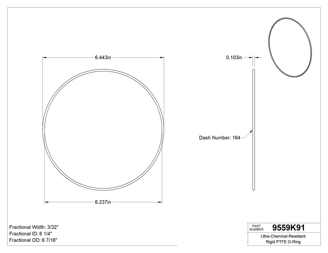 Technical drawing - 9559K91